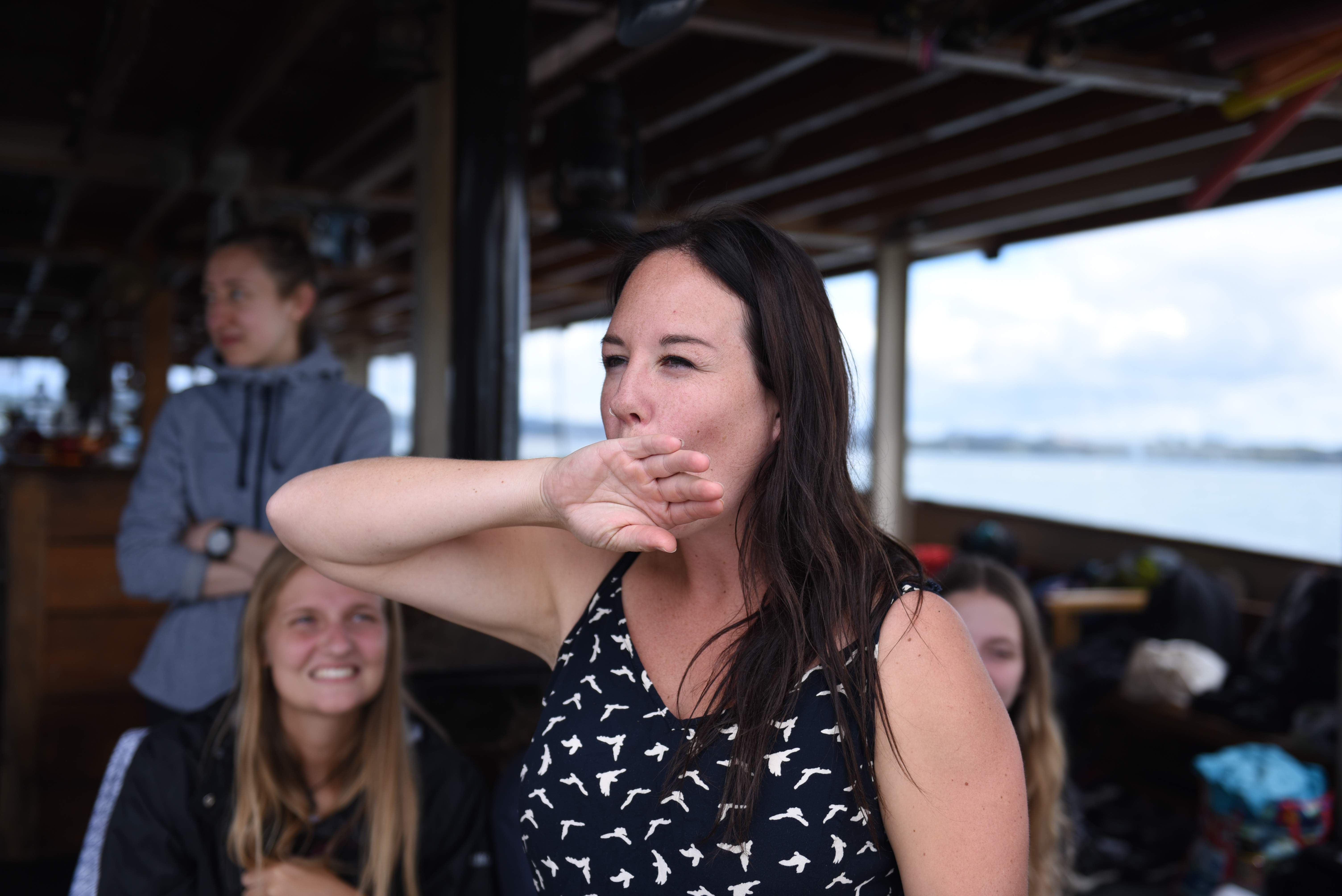 kina roe or sea urchin tasting at the bay of islands