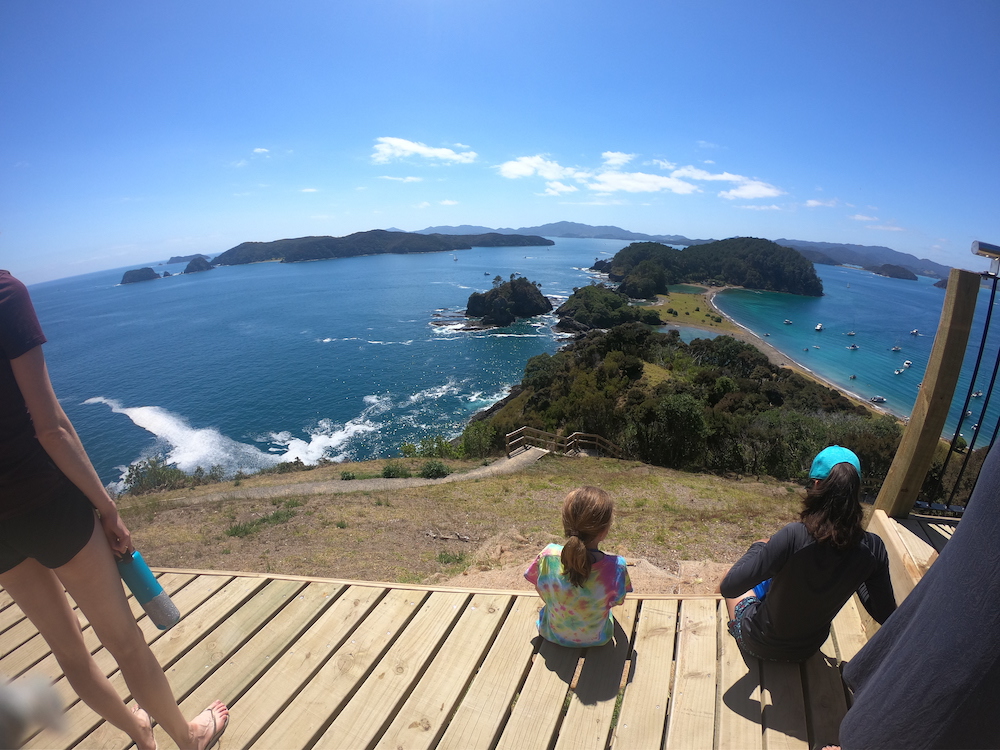 Roberton Island mountain top 