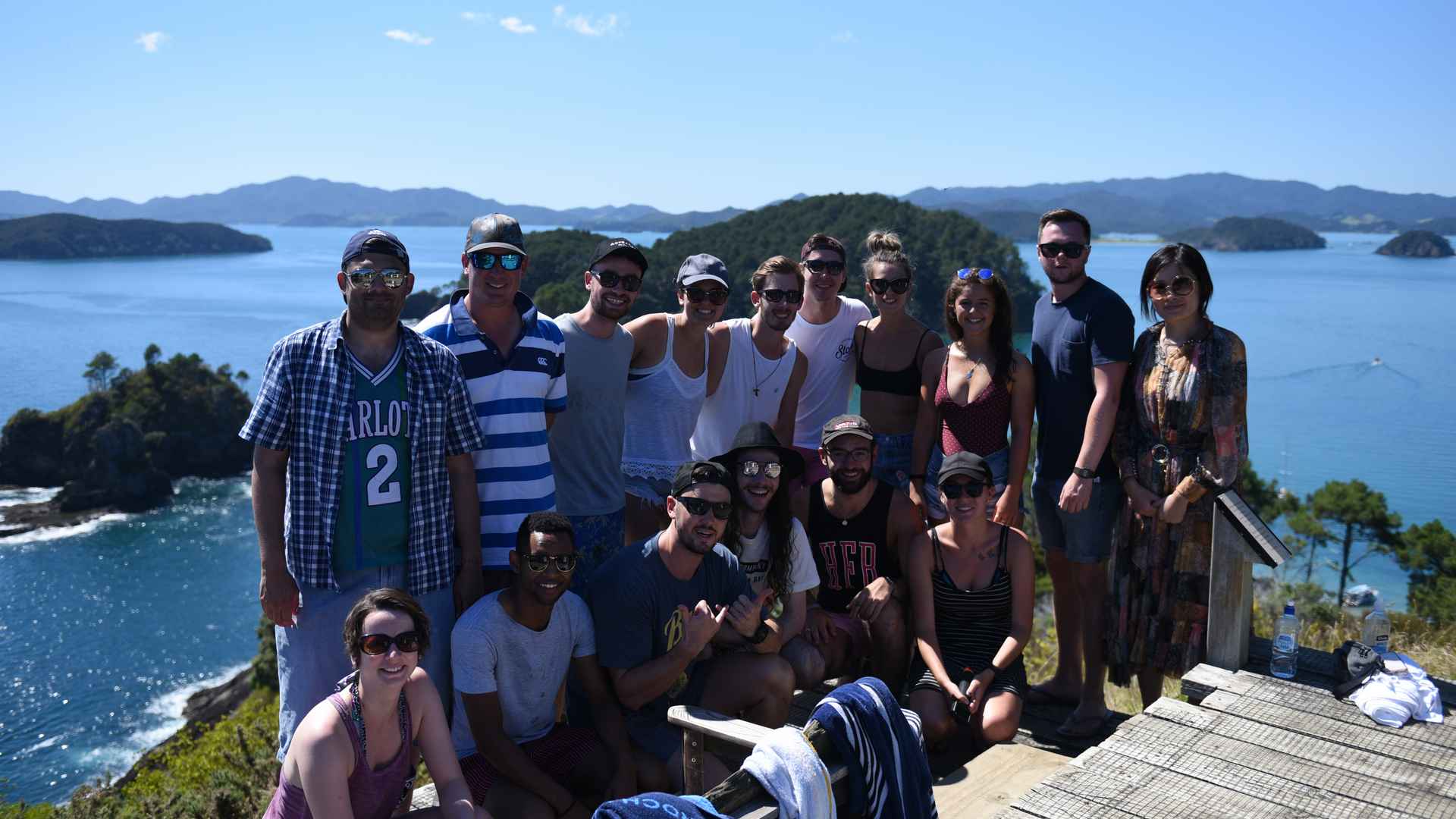 group pic island views