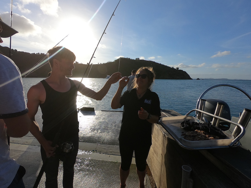 fishing during our cruise in december 