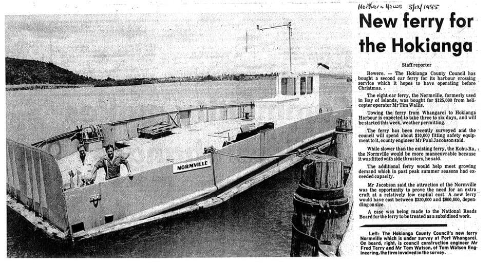 The Normville Car Ferry before being transformed into The Rock Adventure Cruise