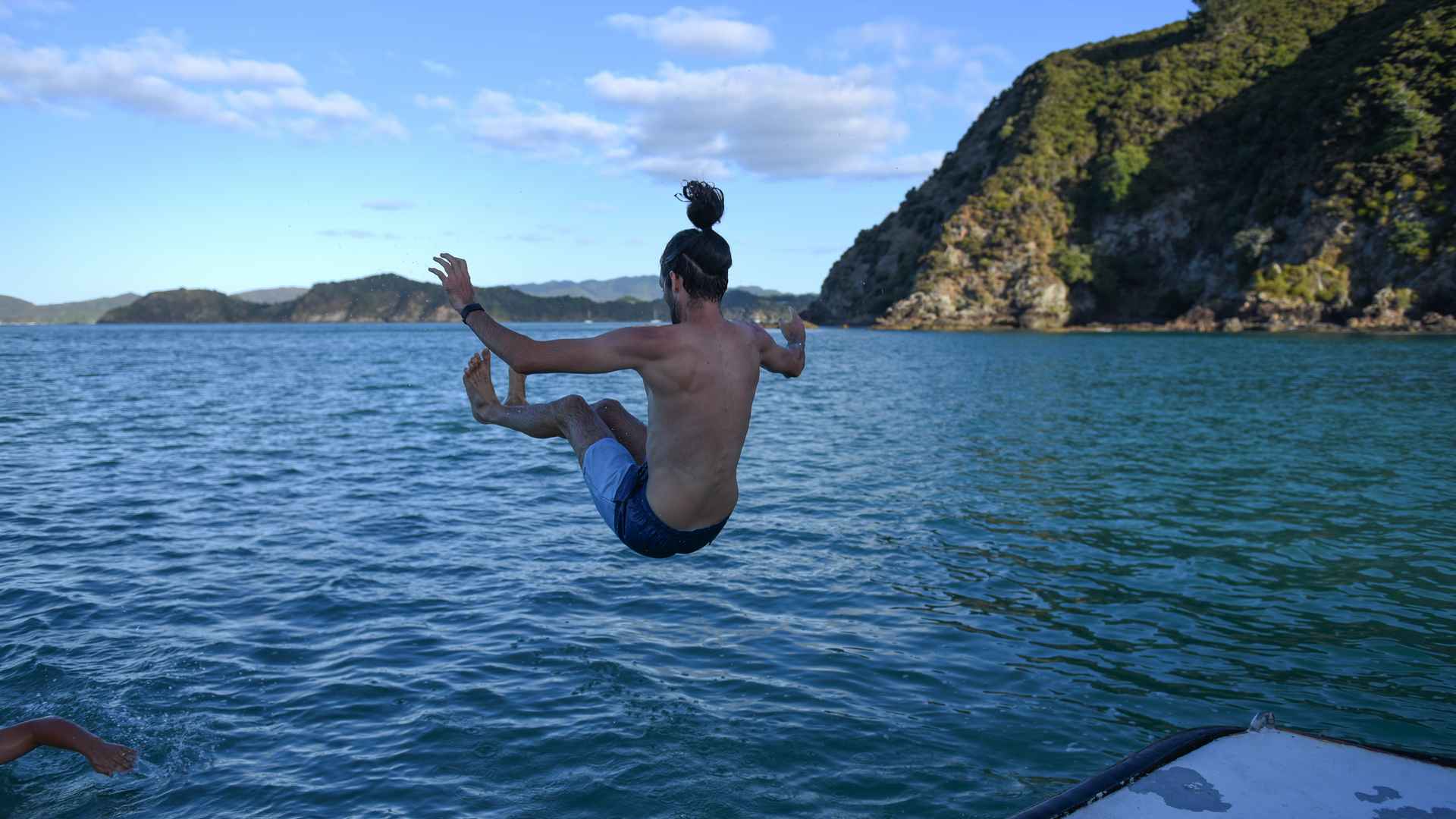 diving at the bay of islands